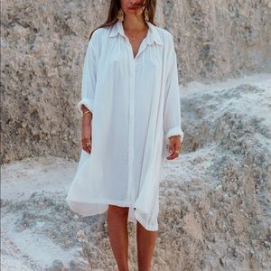 Myrah Peñaloza White Kundalini Dress